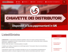 Tablet Screenshot of listedisinistra.org